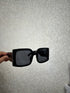 Fashionable Retro Square Frame Sunglasses